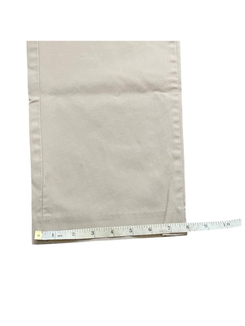 J. Crew Mens 34x30 Flat Front Khaki Cotton Casual Chino Pants Beige - Picture 13 of 13